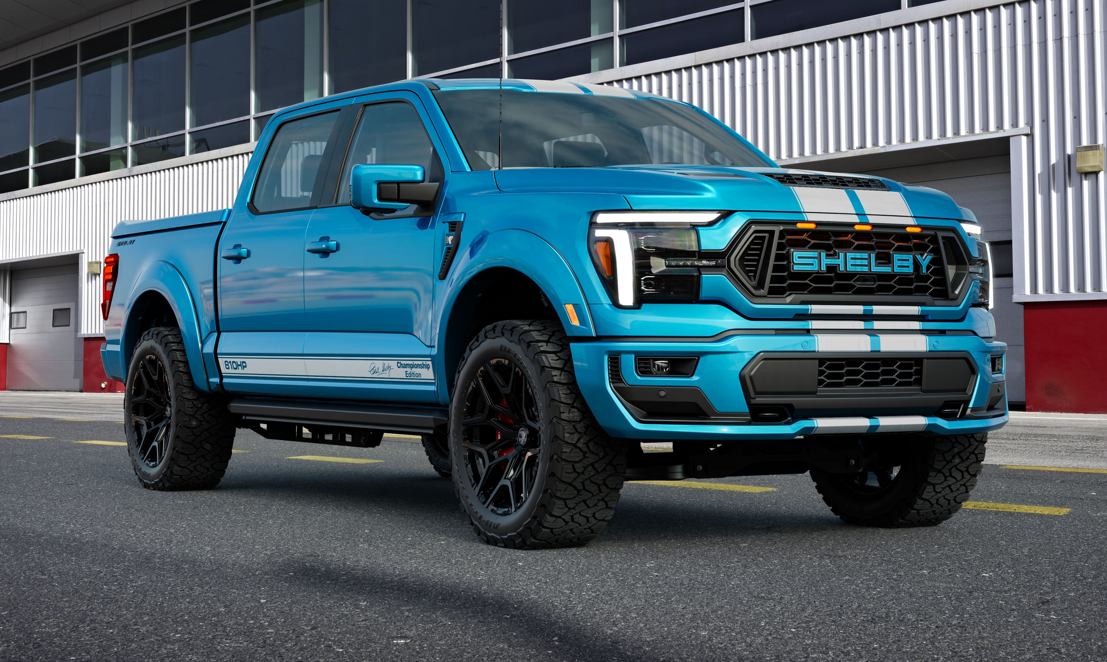2026 Shelby F-150 Championship Edition blue front factory