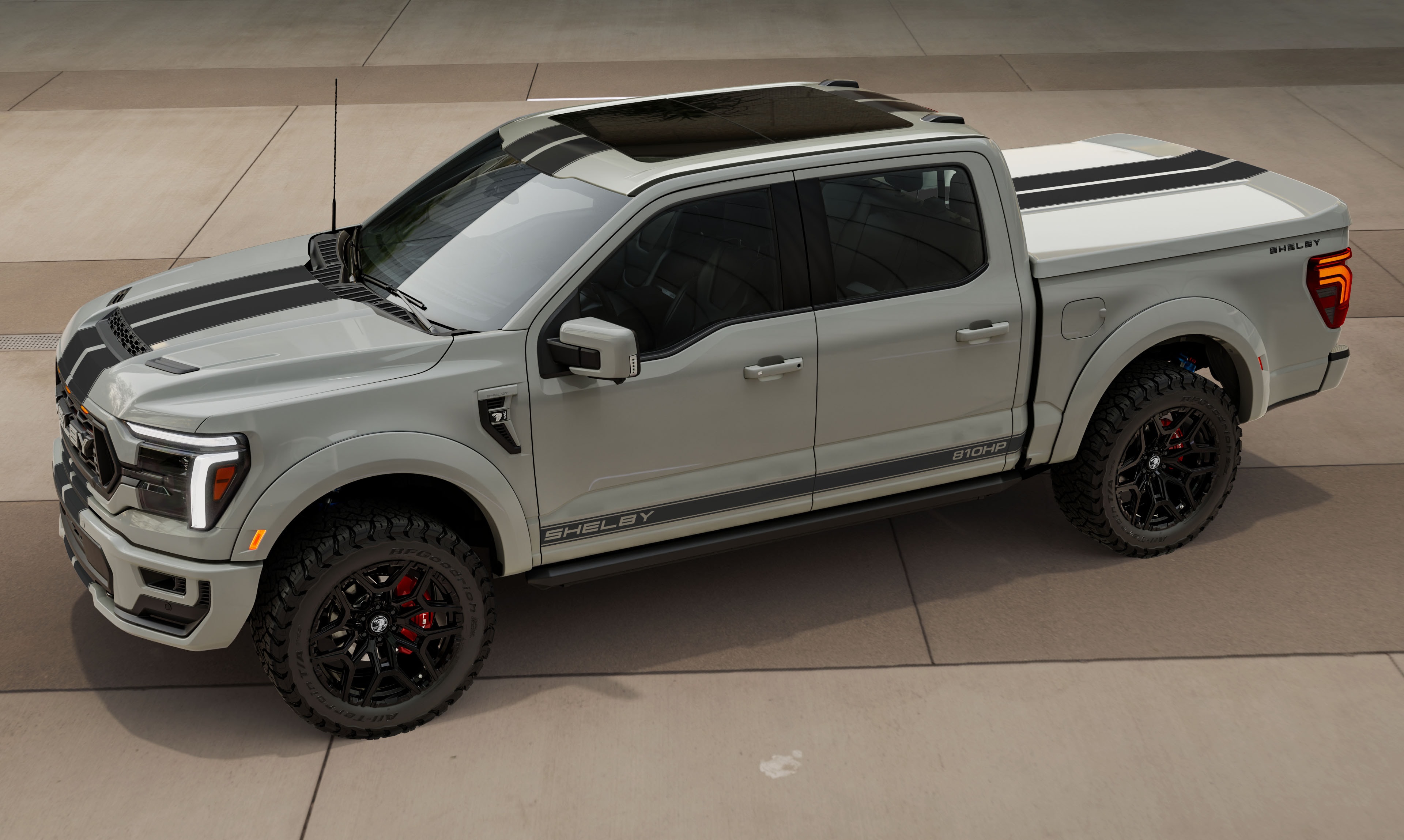 Shelby F-150 Off-Road Avalanche Black high front view