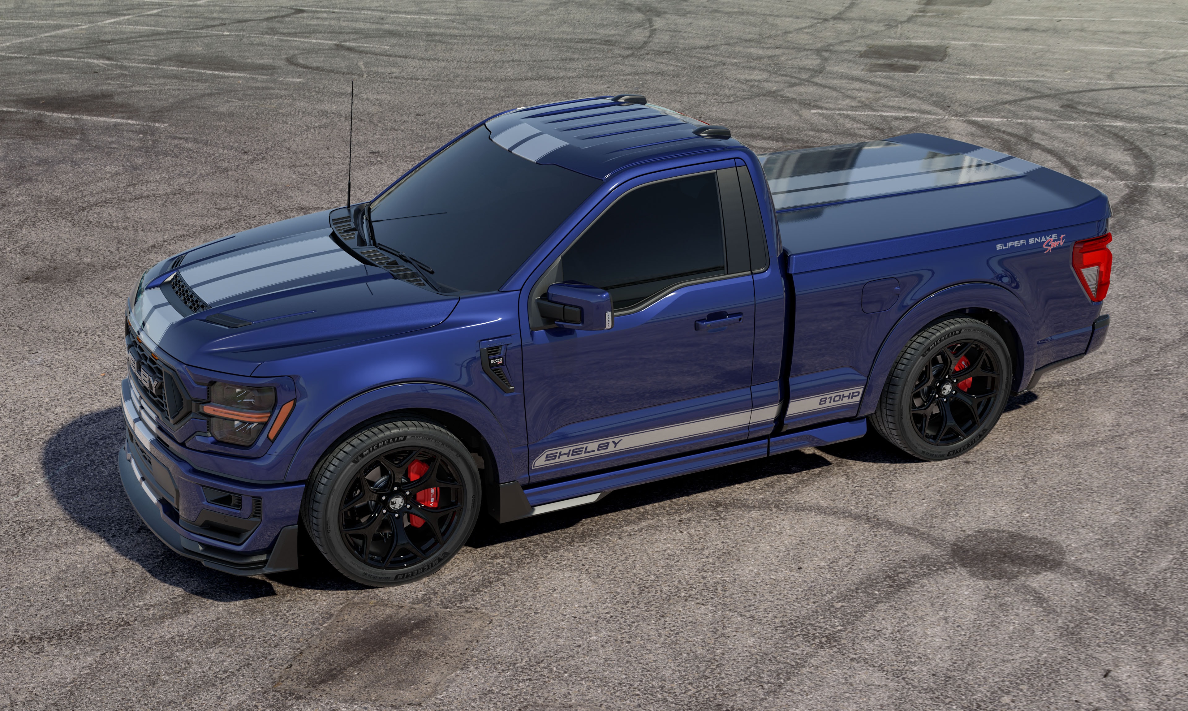 2026 Shelby F-150 Super Snake Sport overhead view