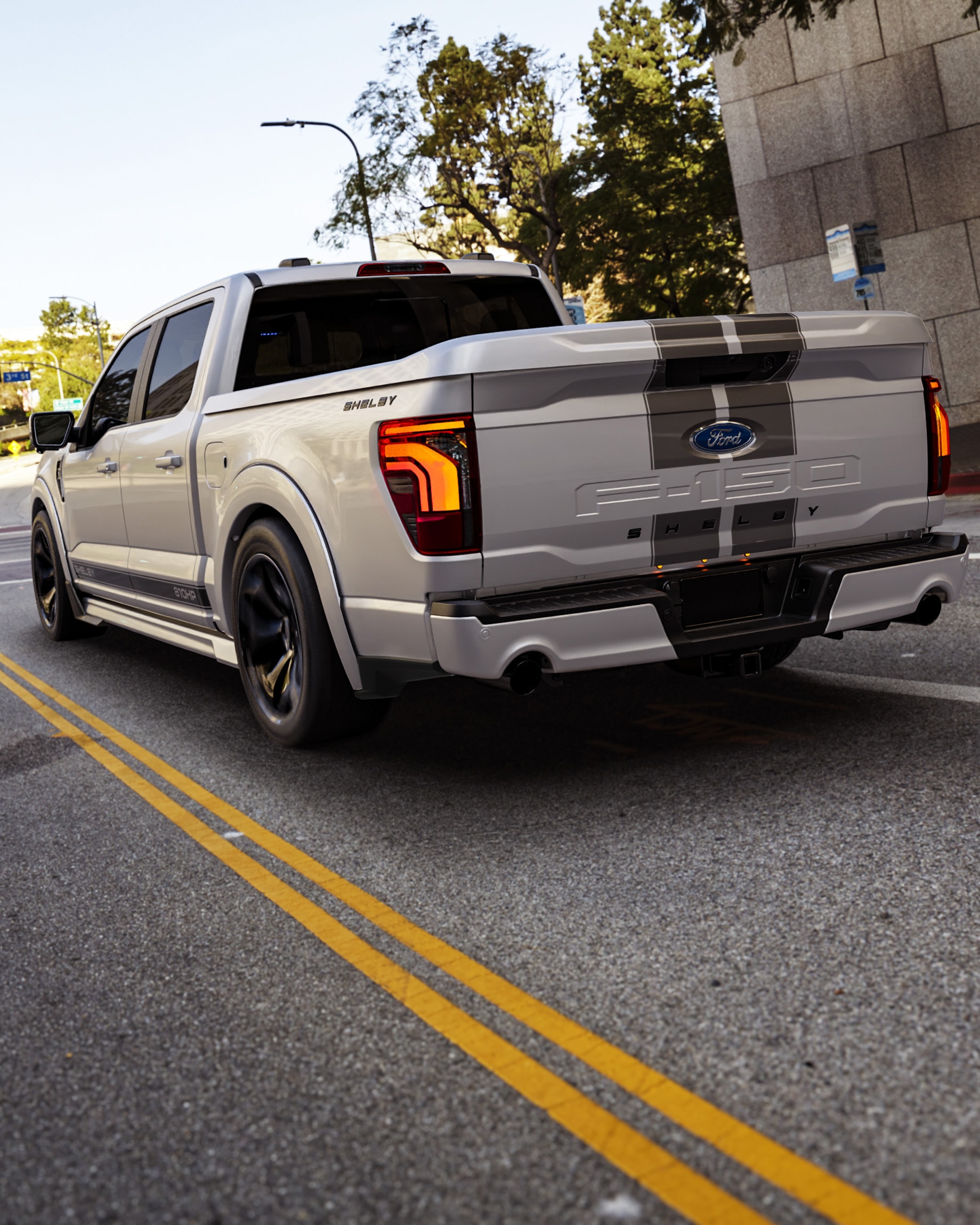 2026 Shelby F-150 Super Snake red rear vertical Jewelry Mart