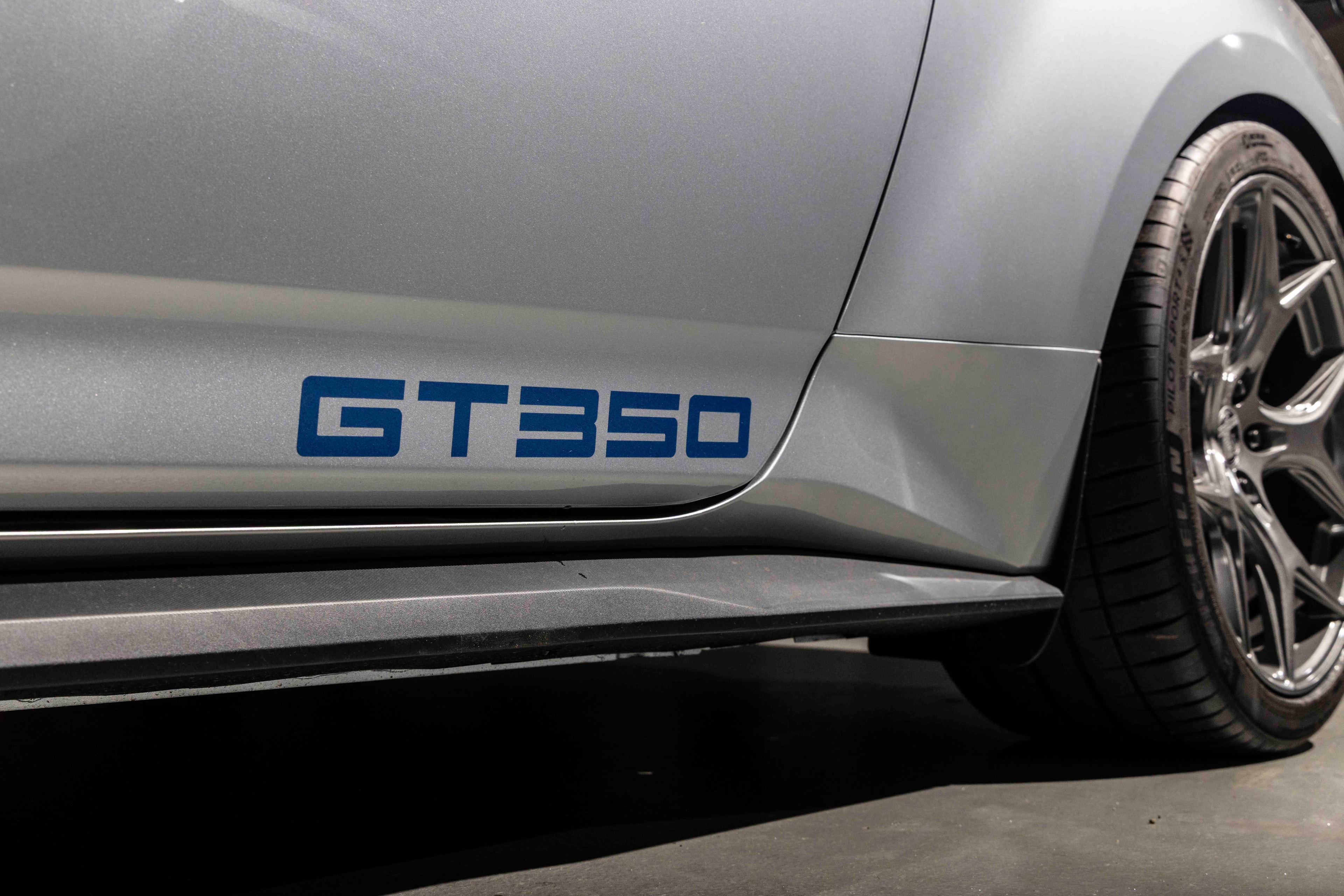 2026 Shelby GT350 sill badge