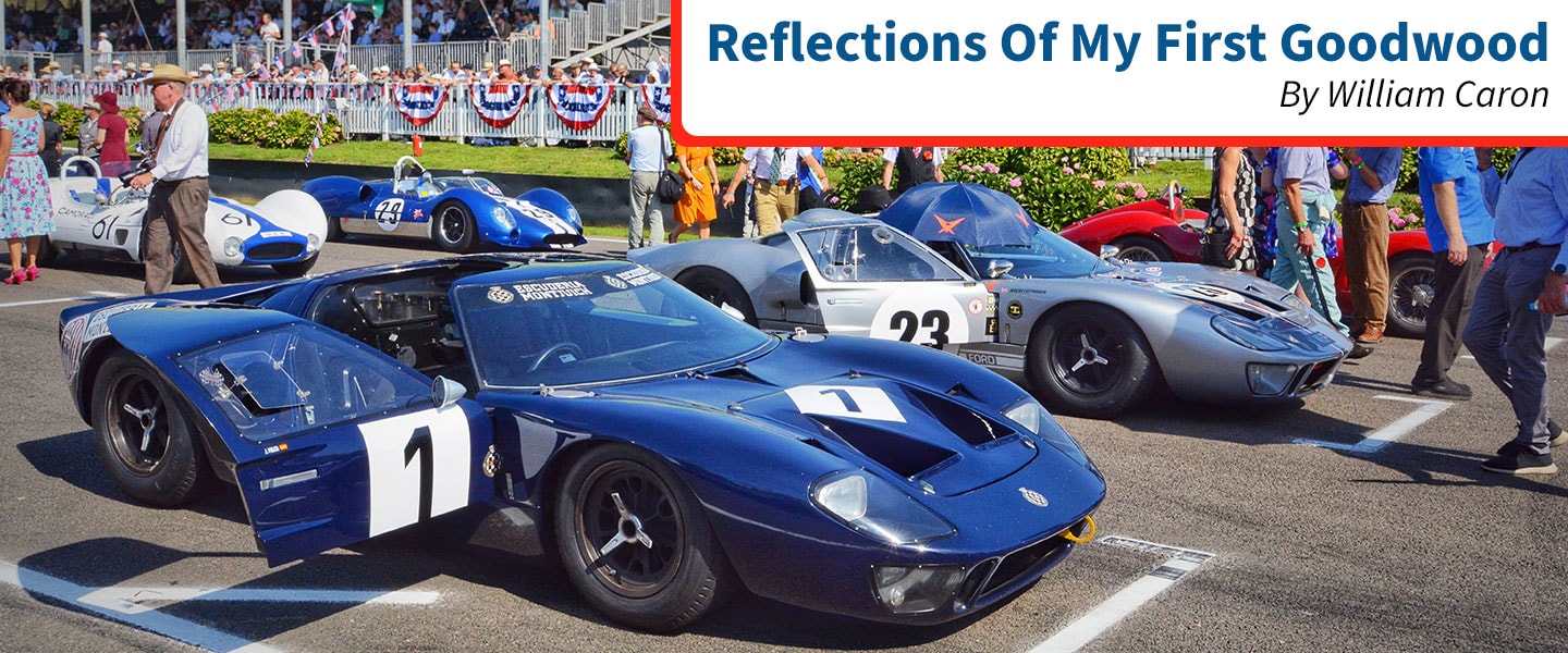 Team Shelby and Historic Shelby American GT40s Roll into Goodwood Festival of Speed with Support from Goodyear